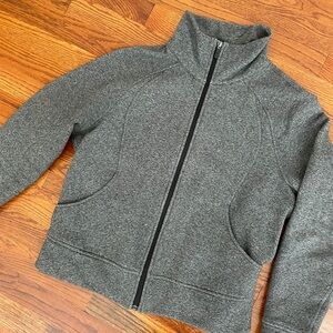 lululemon athletica Gray Bomber Jacket